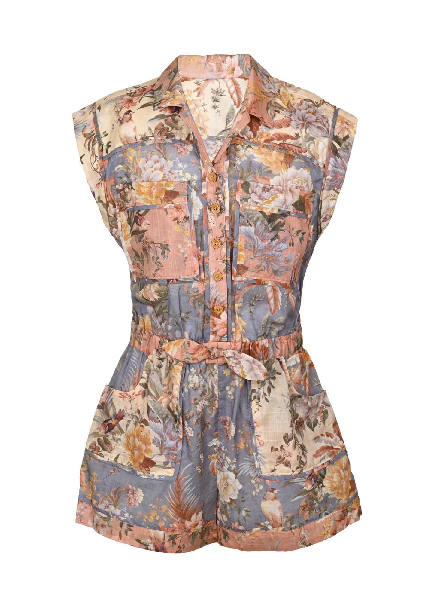 Load image into Gallery viewer, Tallow Kids Pocket Playsuit - Playsuit
