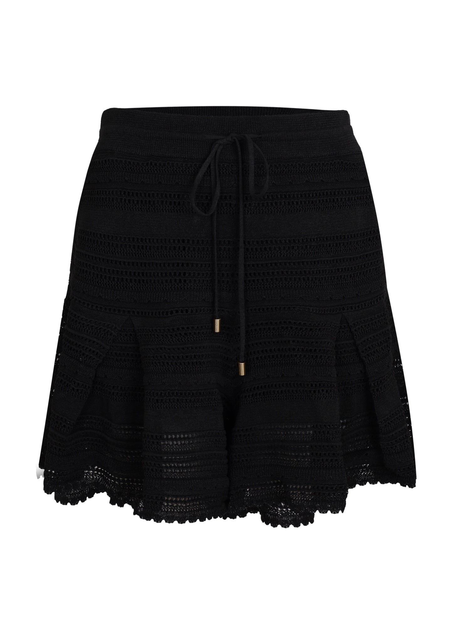 Load image into Gallery viewer, Lucky Lace Knit Short  Black
