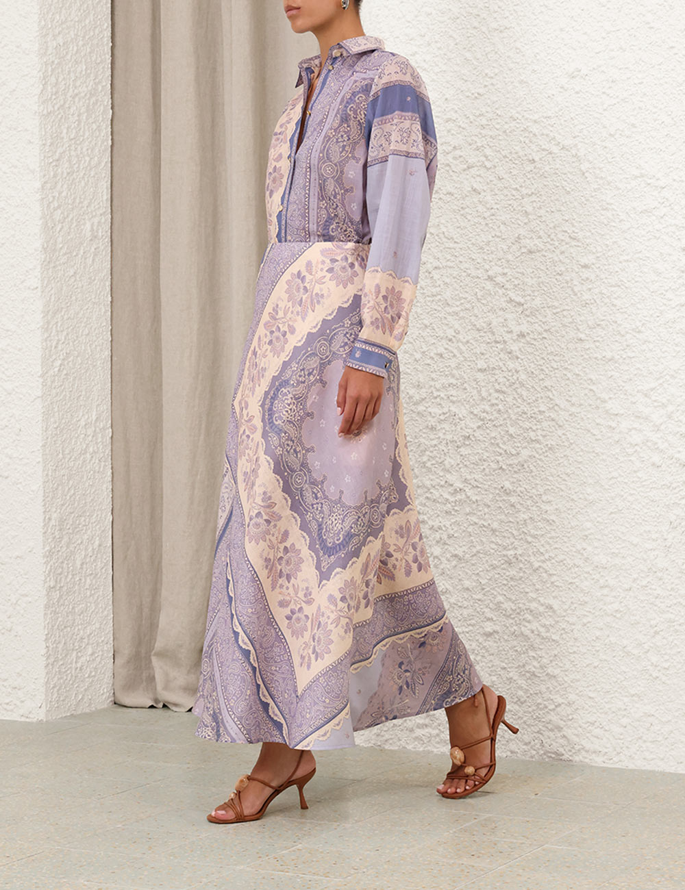 Load image into Gallery viewer, Lucky Relaxed Shirt Blue Bandana
