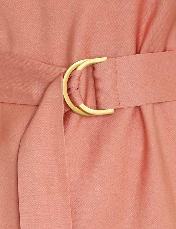 Load image into Gallery viewer, Neck Tie Halter Dress Lipstick - Dress
