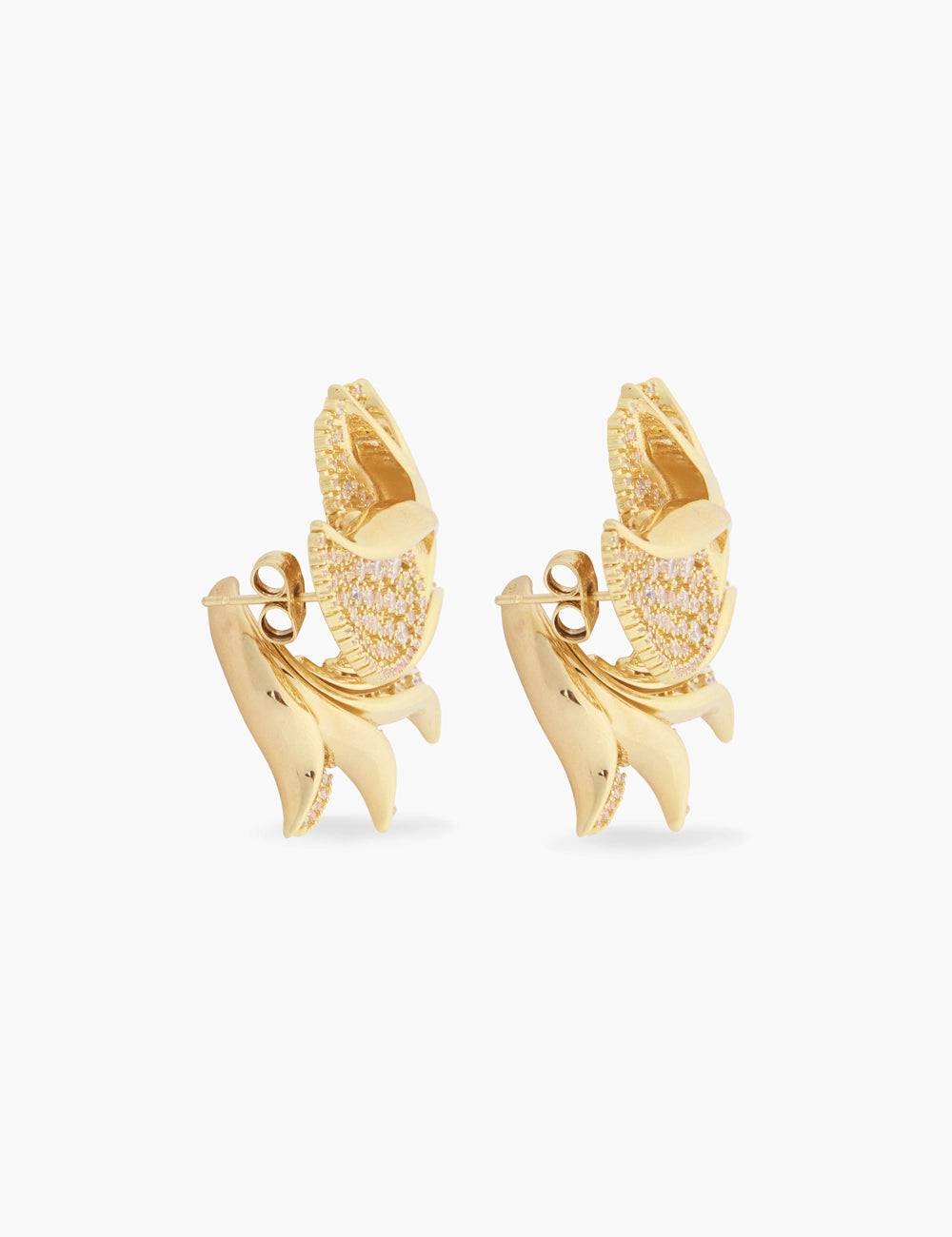 Load image into Gallery viewer, Nova Pave Studs - Earrings
