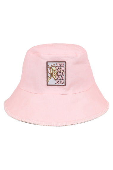 Printed Canvas Bucket Hat
