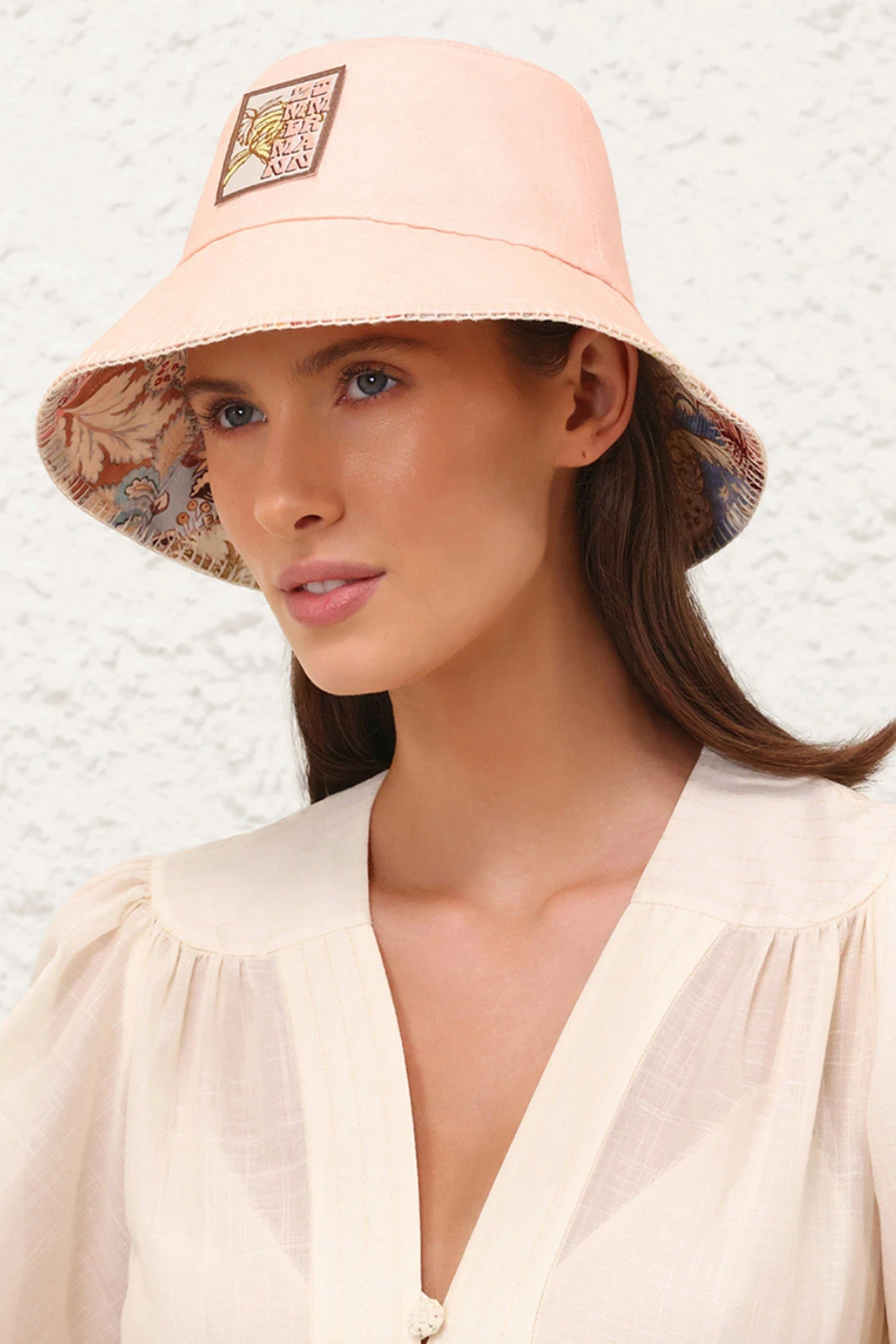 Load image into Gallery viewer, Printed Canvas Bucket Hat
