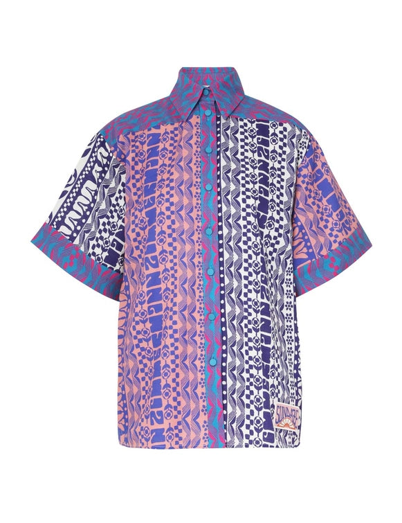 Load image into Gallery viewer, Acadian Spliced Shirt - Top
