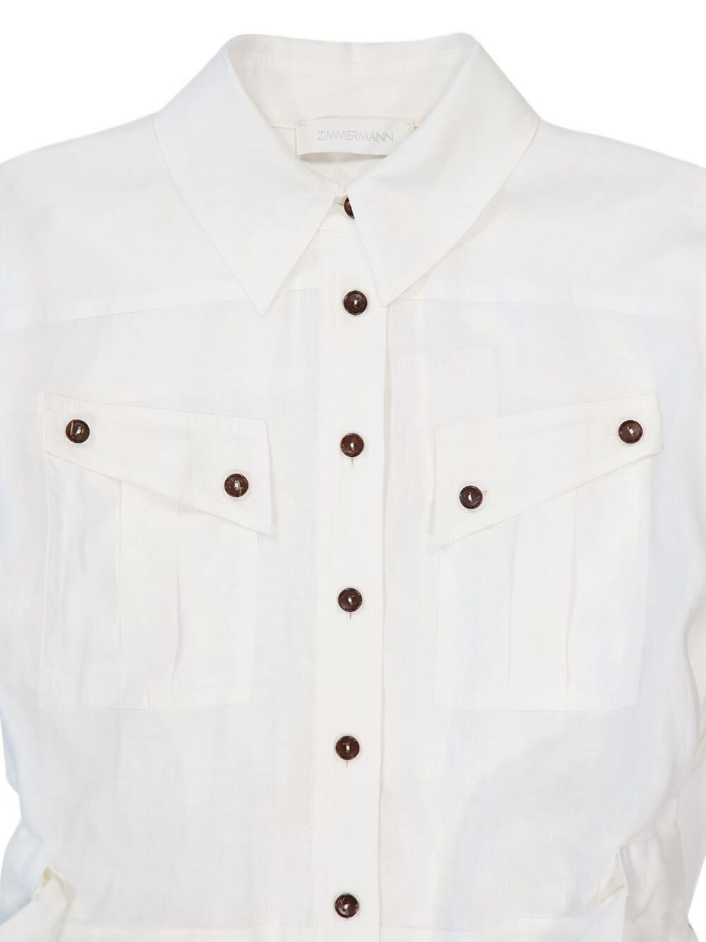 Load image into Gallery viewer, Rhiannon Cuffed Playsuit Ivory
