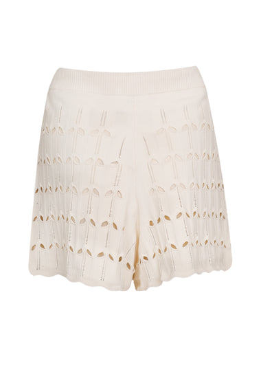 Rhiannon Pointelle Short Cream