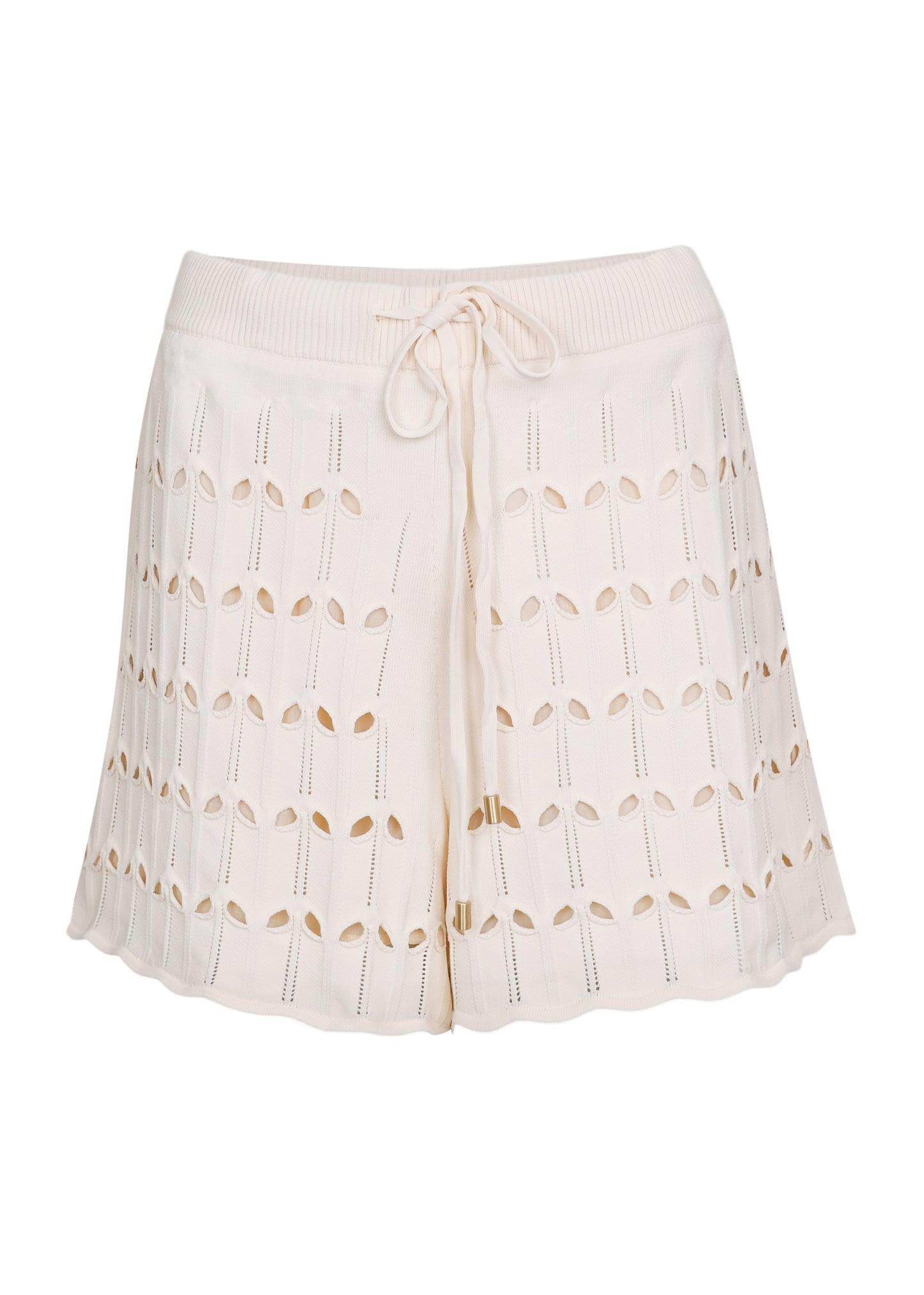 Rhiannon Pointelle Short Cream