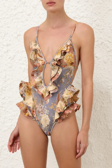 Tallow Waterfall Frill One Piece Spliced
