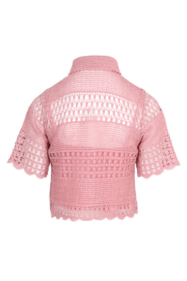 Wanderlust Sun Crochet Shirt