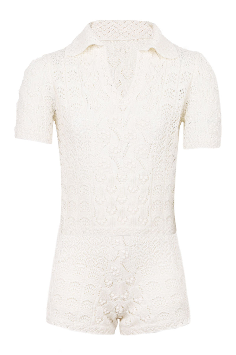 Wylie Patchwork Knit Top and Shorts