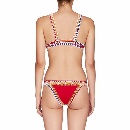 Kaia Bikini Top Red