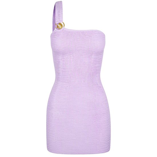 Load image into Gallery viewer, Pacific Mini Dress Lilac
