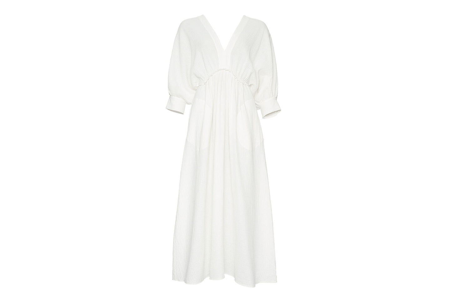 Selene Long Dress Blanc