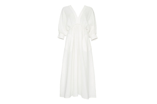 Load image into Gallery viewer, Selene Long Dress Blanc
