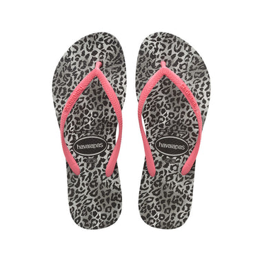 Havaianas Slim Leopard Black/Pink - Shoes