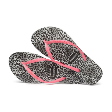 Havaianas Slim Leopard Black/Pink - Shoes