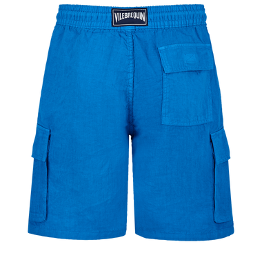 Mens Casual Bermuda Short with One Back Pocket