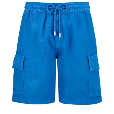 Mens Bermuda Shorts with Elastic Waist