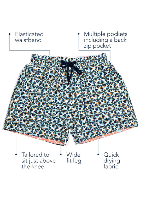 Swim Shorts Made From Recycled Plastic
