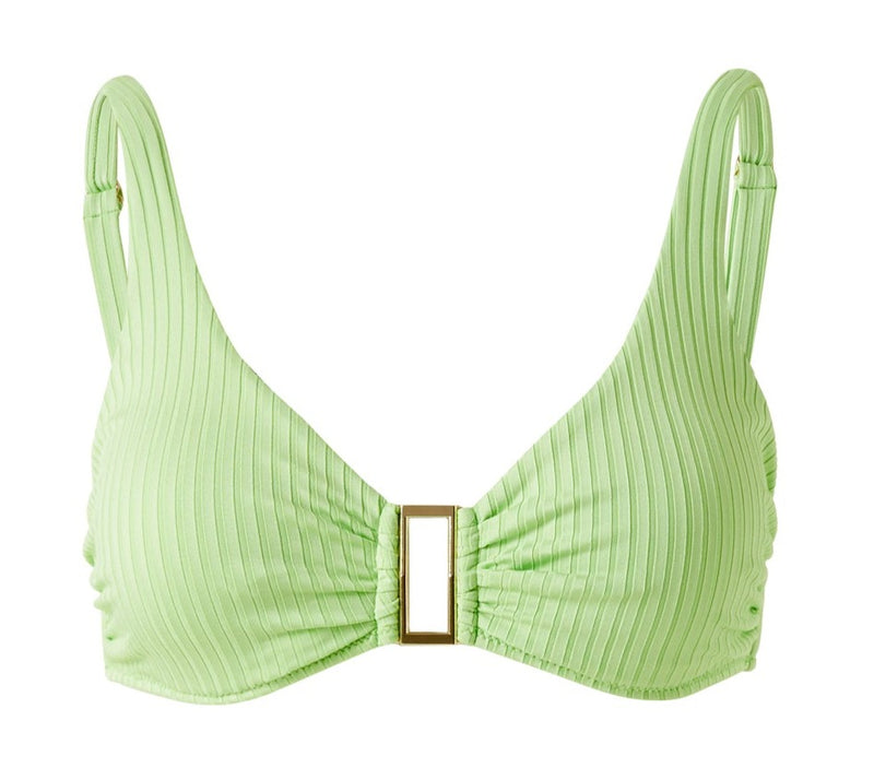 Underwire Bikini Top in Lime