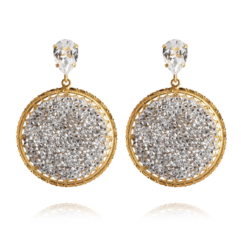 Crystal Rocks Earrings Crystal