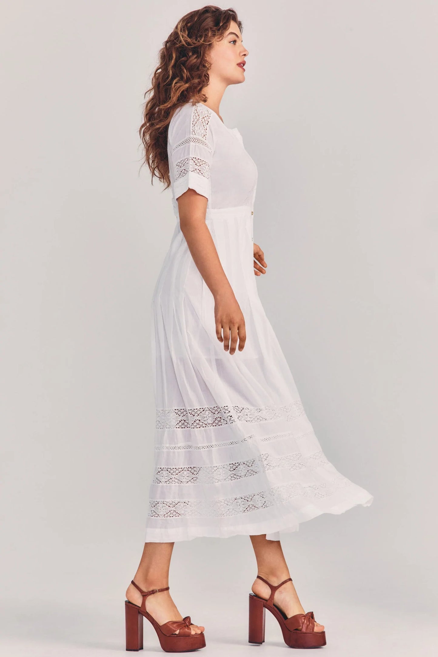 Button Down Midi Dress