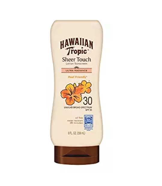 Hawaiian Tropic Sheer Touch Lotion SPF 30 Sunscreen