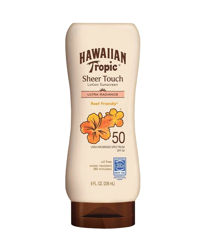 Load image into Gallery viewer, Hawaiian Tropic Sheer Touch Lotion SPF 50 Sunscreen - Sun Cream
