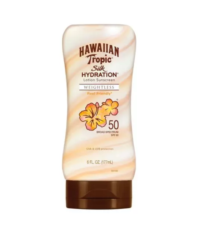 Hawaiian Tropic Silk Hydration Weightless Sunscreen Lotion SPF 50