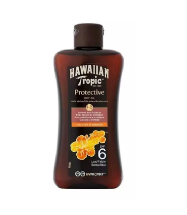 Tanning Dry Oil Protective Coconut & Papaya SPF6 200ml - Tanning Oil
