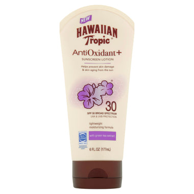 Hawaiian Tropic Anti Oxidant Sunscreen Lotion SPF30 - Sun Cream
