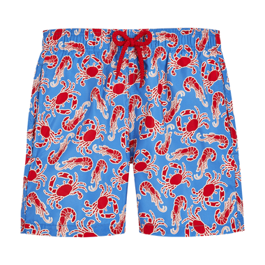 Kids Swim Shorts in Crabs & Shrimps Print