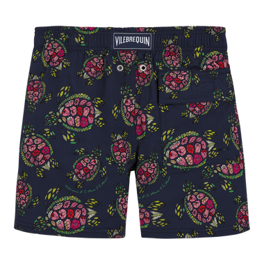 Boys Stretch Swim Shorts with Two Back Eyelets