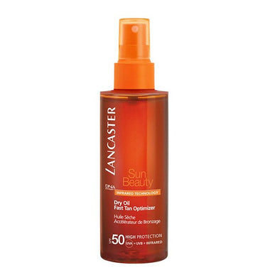 Lancaster Sun Beauty Dry Oil Fast Tan Optimizer Spf 50 150ml - Tanning Oil