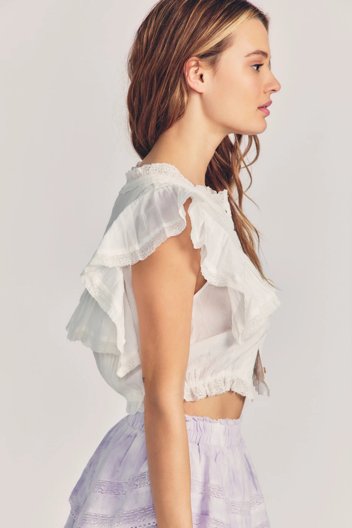Love Shack Fancy White Top