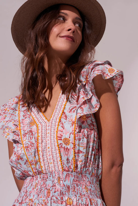 Load image into Gallery viewer, Short Floral Dress
