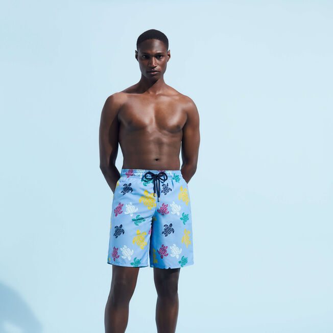 Mens long swim clearance shorts