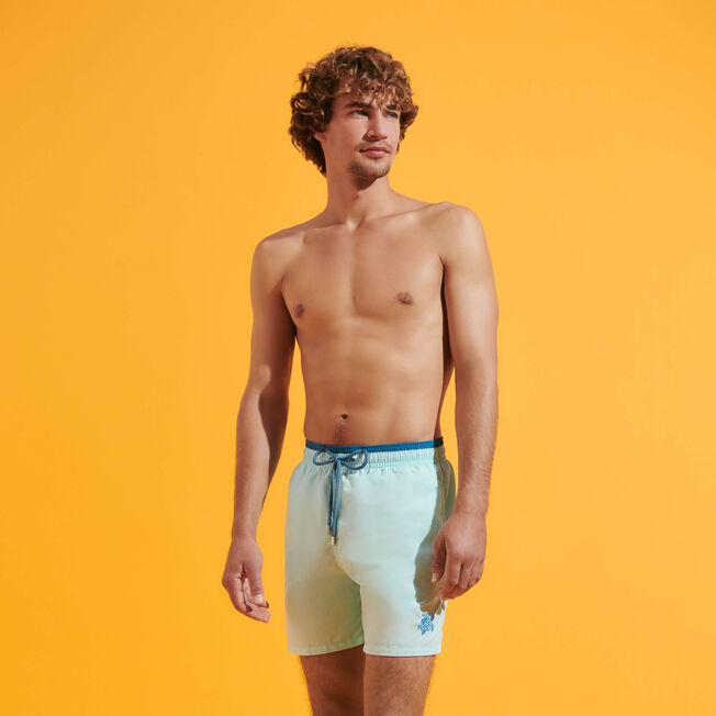 Men Swim Shorts Bicolor Thalassa Blue