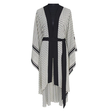 Desert Tribe Long Kimono Black - Kimono