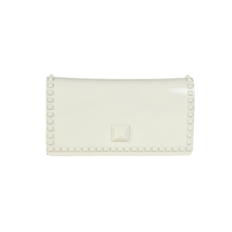 Nora Flap Pochette White
