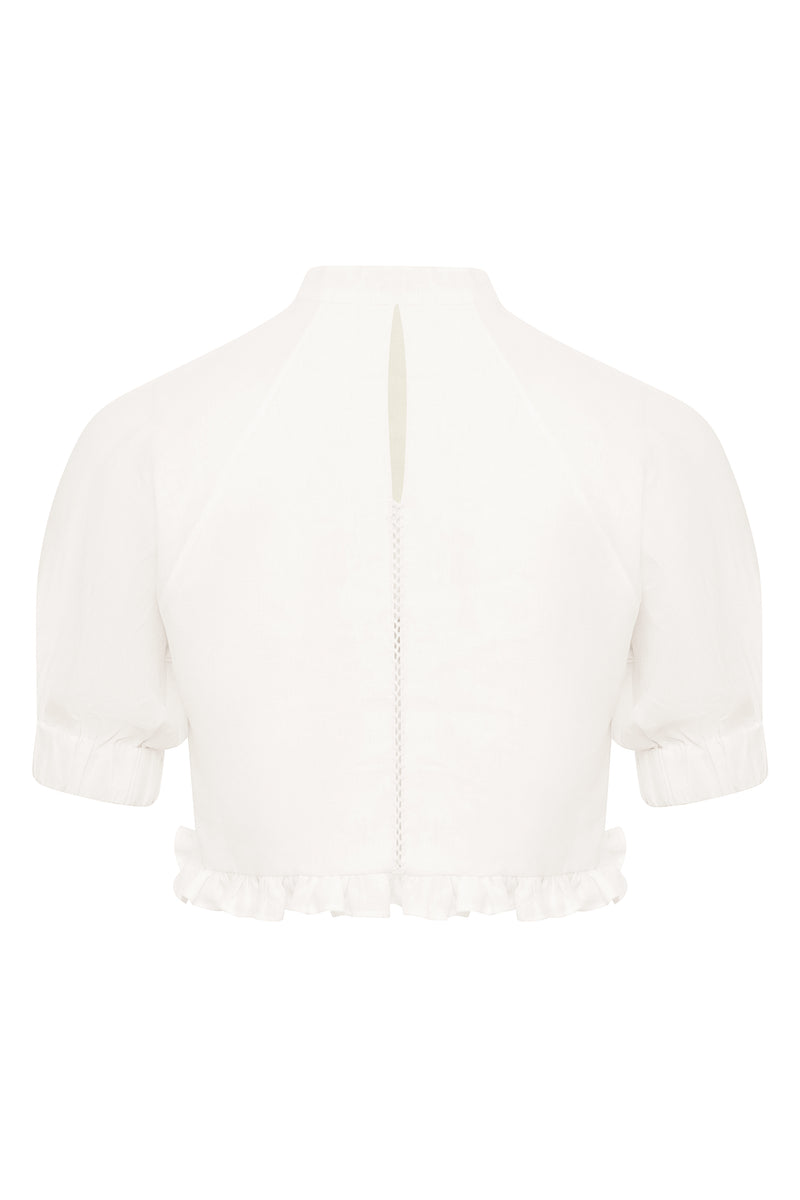 Elia Top Off White