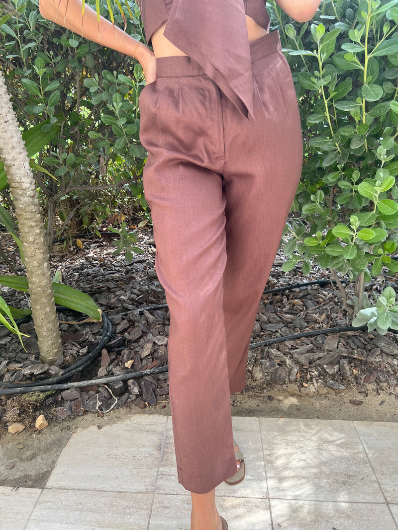Eudora Pants Plum