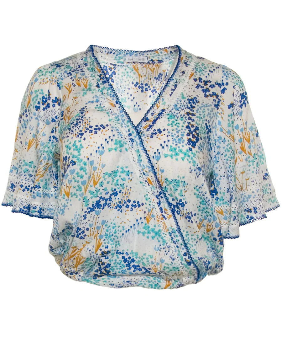 Load image into Gallery viewer, Womens Floral Blouse | Ladies 3/4 Sleeve Top
