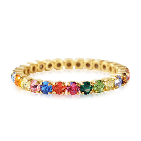 Load image into Gallery viewer, Mini Stretch Bracelet Rainbow
