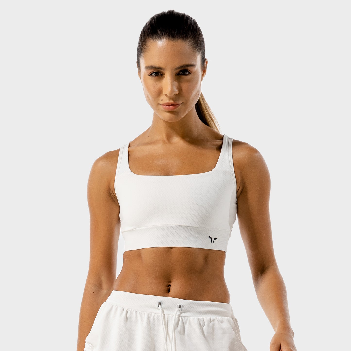 Load image into Gallery viewer, Flux Sports Bra White - Sports Bra
