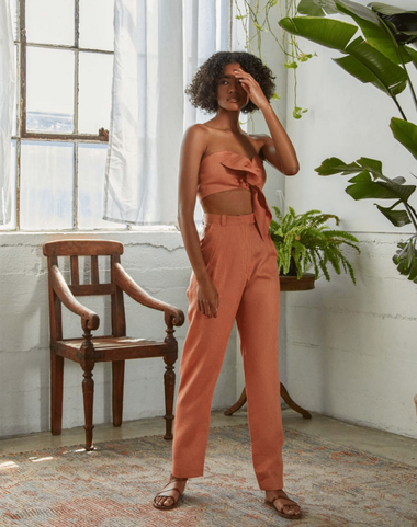 Eudora Pants Copper - Bottoms