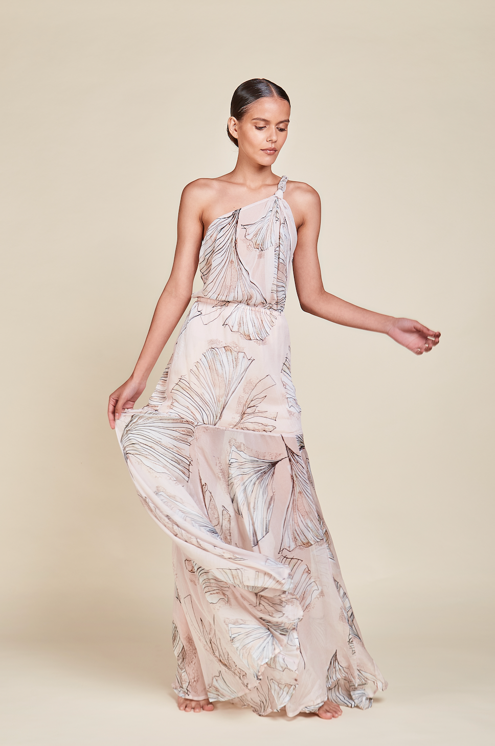 Load image into Gallery viewer, Maxi Dress Concha Rosa - Dress
