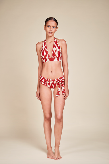 Missy Bikini Bottoms Africa Rojo - Bikini Bottom