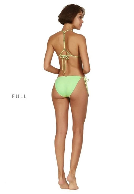 Load image into Gallery viewer, Solid Shaye Tie Side Full Bottom Lime

