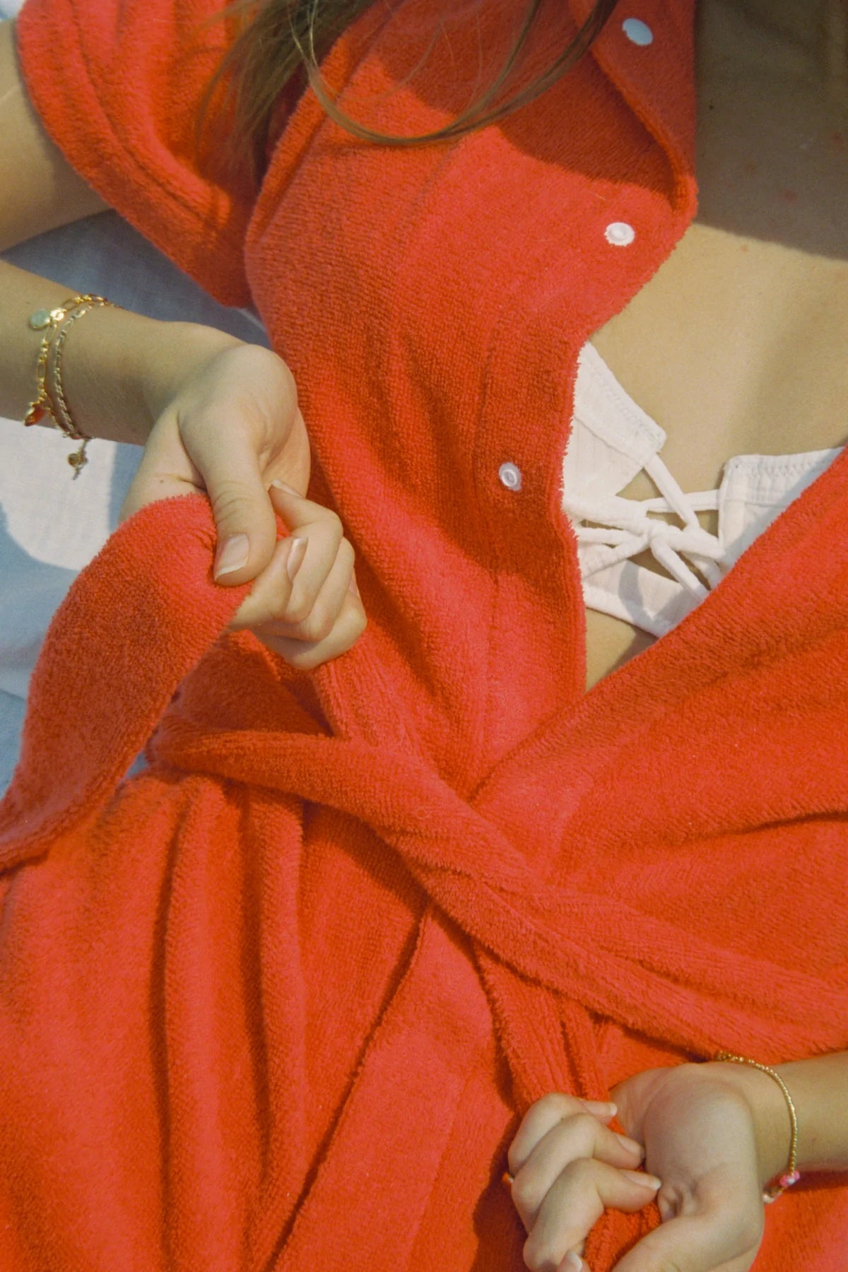 Load image into Gallery viewer, Model Wearing Pareo Jumpsuit Rosso
